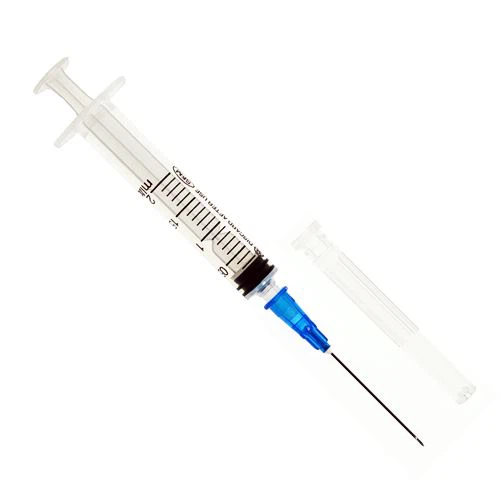 Jednorázová 3ml stříkačka Luer Lock s jehlou