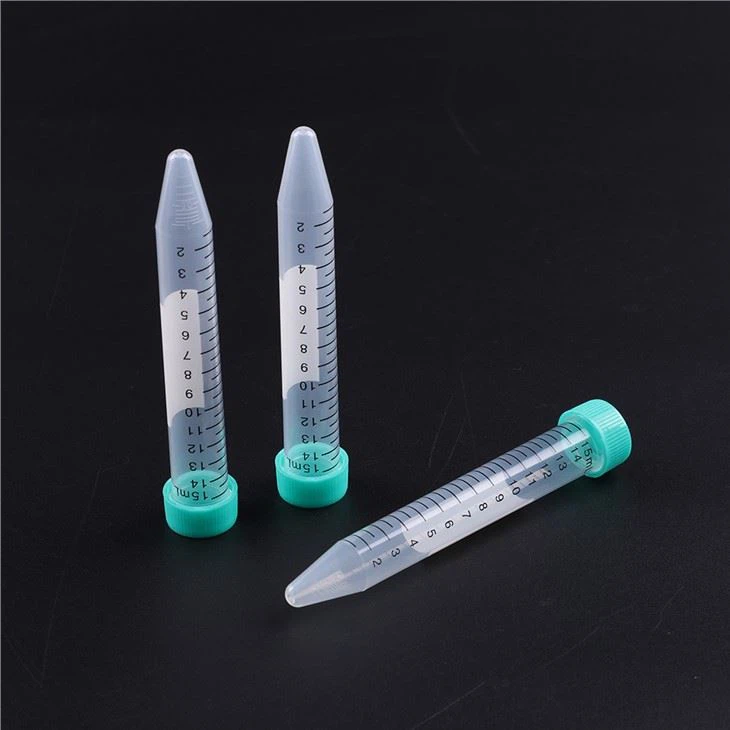 Laboratorní vzorek zdarma Kuželové dno Plast Falcon Centrifuge Tube 50ml se šroubovacím uzávěrem